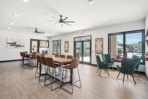 Decatur apartment for rent - the reserve at city center spacious dining room with table and chairs and windows