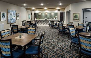 Expansive clubhouse with grand room