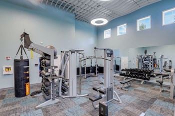 Fitness center w/ free weights