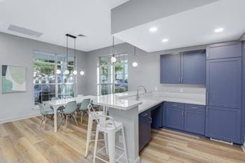 Pool lounge with full sized kitchen