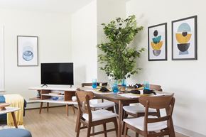 Brunswick apartment for rent - Dining And Living Area at Atlantic Pointe, Brunswick
