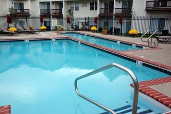 Glimmering pool