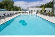 Kittery apartment for rent - Seacoast Residences' swimming pool and sundeck, Kittery, ME.