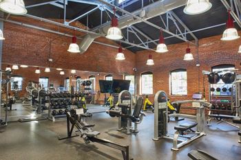 State-of-the-art gym and spin studio