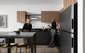 Detroit apartment for rent - The Scott kitchen
