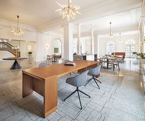 Detroit apartment for rent - a photo of a common seating area