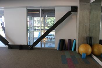 Separate yoga/pilates studio with a private terrace