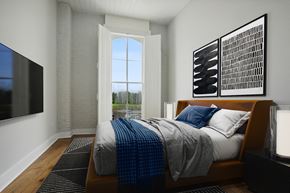 Donaldsonville apartment for rent - a bedroom with a bed and a window