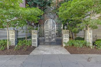 Gated entrance