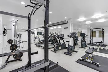 Modern fitness center