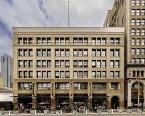Los Angeles apartment for rent - Building with windows at Grand Central Market Apartments, Los Angeles, 90013