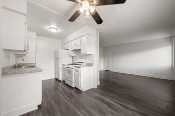 Vinyl plank flooring (select units)