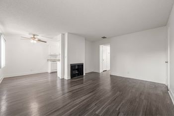 Vinyl plank flooring (select units)