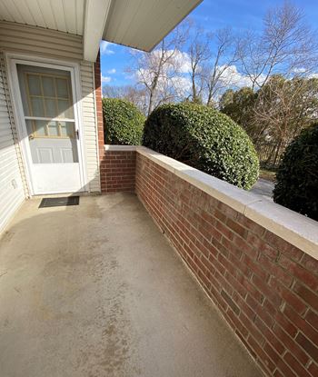 Patio/balcony - main building