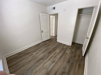 Wood-grain vinyl plank (check for flooring specifics)