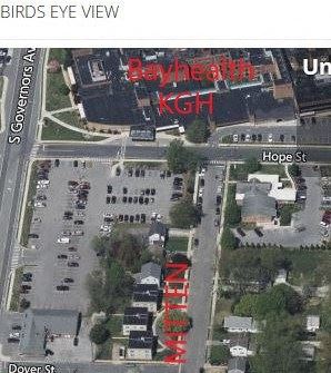 One block from bayhealth hospital - kent campus