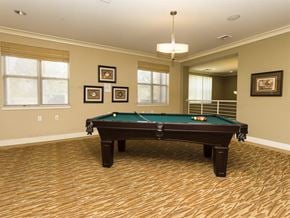 Washington apartment for rent - a game room with a pool table