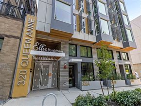 Seattle apartment for rent - the entrance to the life residence condominium building in the city