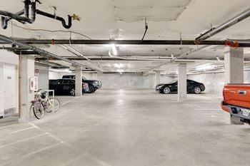 Controlled access building & parking garage