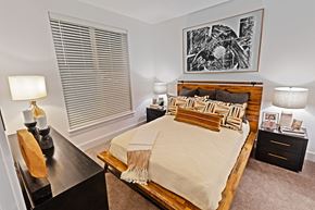Lawrenceville apartment for rent - model bedroom