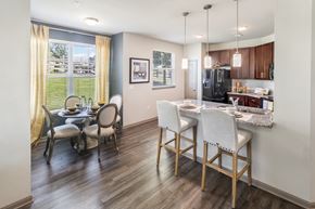 Mt Juliet apartment for rent - A kitchen with a dining table and chairs.