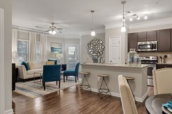 Kitchen with dining room
