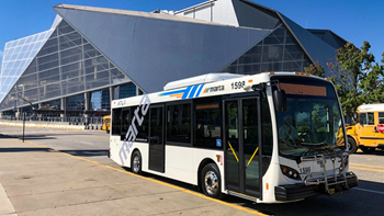 Less than 10 minute walk from the marta bus line