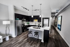 Atlanta apartment for rent - Kitchen at Mariposa Lofts, Georgia, 30307