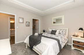 Kennesaw apartment for rent - model master bedroom at The Mill at Chastain, Georgia, 30144