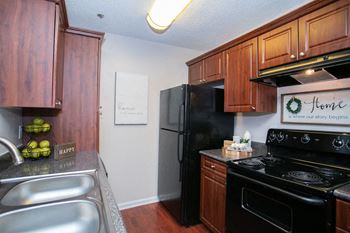 Black appliances