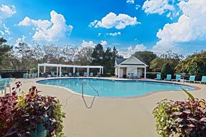 Hampton apartment for rent - pool and pergola at Villas at Hampton, Hampton, GA