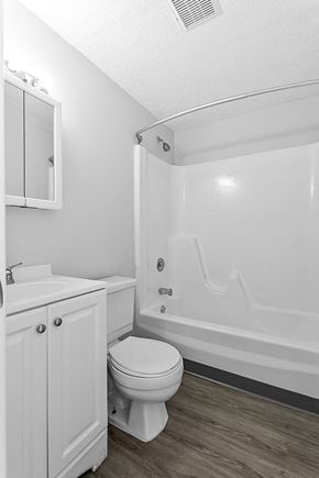 New London apartment for rent - Bathroom at Gull Harbor Apartments, New London, CT, 06320