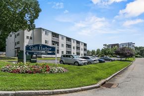 New London apartment for rent - Property signage at Gull Harbor Apartments, New London, Connecticut