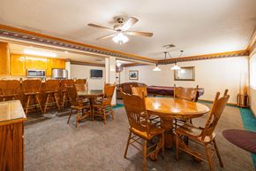 Visalia apartment for rent - A room with a table and chairs in it.