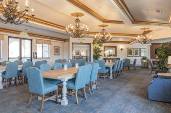 Banquet room for events