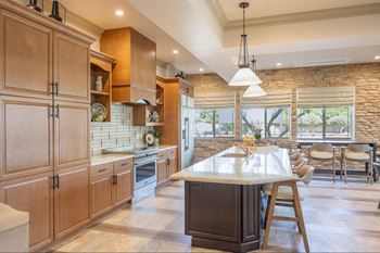 Dining area with courtyard view