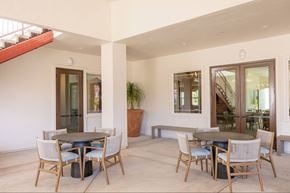 Fresno apartment for rent - Patio Area at The Villas at Ellis Manor, Fresno, California