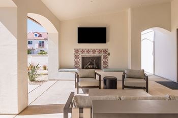 Large personal patio