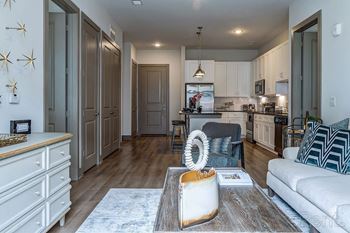 Luxury vinyl plank flooring