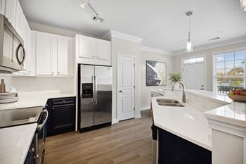 Spacious gourmet kitchens