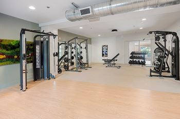 State-of-the-art fitness center