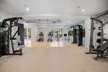 State-of-the-art fitness center