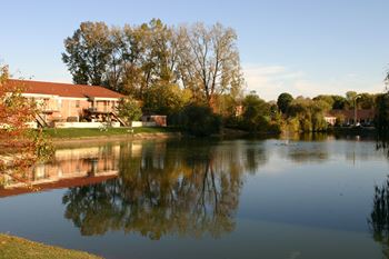 Lake and wooded views available
