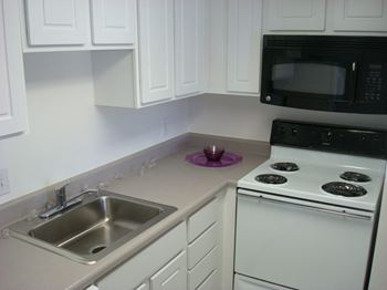 Built in microwave included