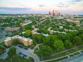 Indianapolis apartment for rent - Lockefield Gardens downtown Indy Skyline View!