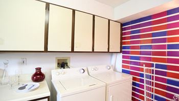 Washer & dryer included in all 2 bd 2 bth homes