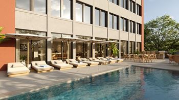 Pool deck
