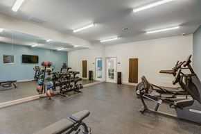 Atlanta apartment for rent - the gym at the preserve apartments