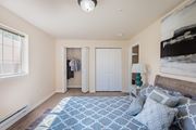 West Richland apartment for rent - a bedroom with a bed and a closet with closets  at Quail Springs, Washington