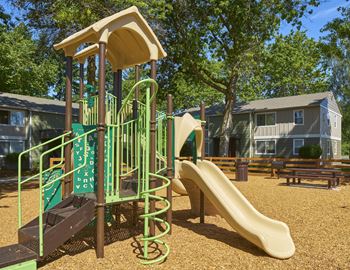 The playground at the flats at big tex apartments